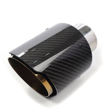 Load image into Gallery viewer, 5" Carbon Fiber Exhaust Tip – Universal Fit, 3.5″– 5″ Size Options