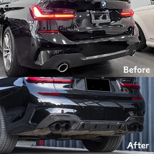 Load image into Gallery viewer, For BMW 3 Series G20 G21 320d 330i M Performance Carbon Fiber Exhaust tips