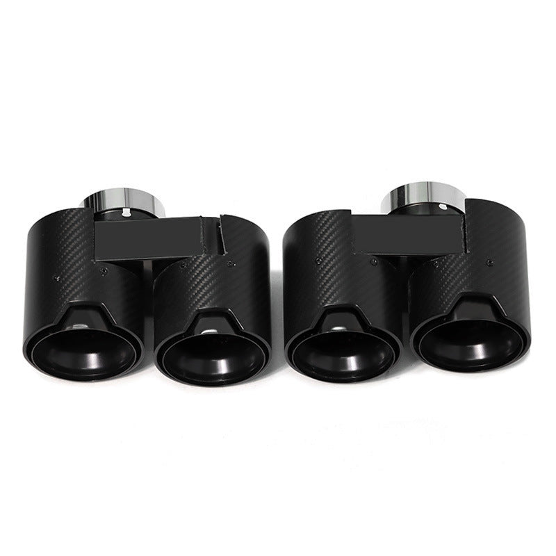For BMW 3 Series G20 G21 320d 330i M Performance Carbon Fiber Exhaust tips