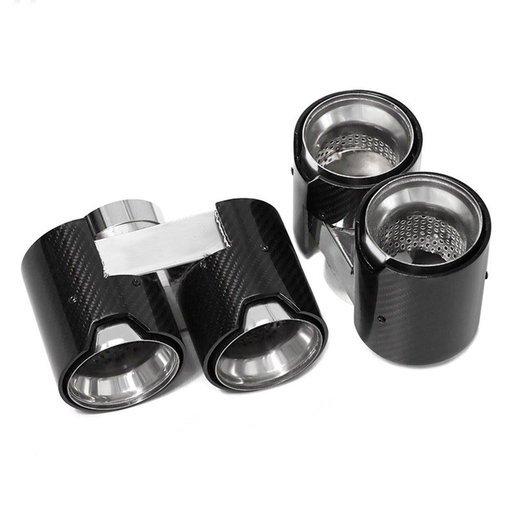 For BMW 3 Series G20 G21 320d 330i M Performance Carbon Fiber Exhaust tips