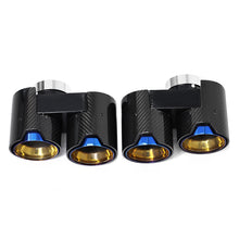 Load image into Gallery viewer, For BMW 3 Series G20 G21 320d 330i M Performance Carbon Fiber Exhaust tips