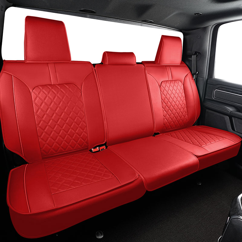 Luxury All-inclusive Car Seat Covers Full Set Custom For Dodge Ram  Compatible with Ram 1500(2019-2025)