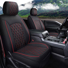 Load image into Gallery viewer, Custom Leather Car Seat Cover Full Set Fit For Ford F150 (2009-2025), F250, F350, F450(2017-2025)