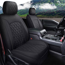 Load image into Gallery viewer, Custom Leather Car Seat Cover Full Set Fit For Ford F150 (2009-2025), F250, F350, F450(2017-2025)