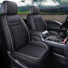 Load image into Gallery viewer, Custom Leather Car Seat Cover Full Set Fit For Ford F150 (2009-2025), F250, F350, F450(2017-2025)