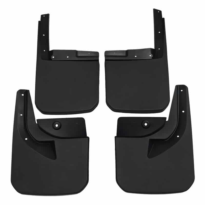 Mud Flaps for 2018-2024 Jeep Wrangler JL, 4PCS Front & Rear Splash Guards