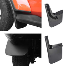 Load image into Gallery viewer, Mud Flaps for 2018-2024 Jeep Wrangler JL, 4PCS Front & Rear Splash Guards