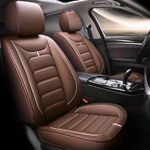Load image into Gallery viewer, Universal Faux Leather Car Seat Covers 5-Piece Set – Waterproof, Easy Install, Fit SUV, Sedan & Truck