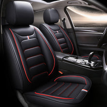 Load image into Gallery viewer, Universal Faux Leather Car Seat Covers 5-Piece Set – Waterproof, Easy Install, Fit SUV, Sedan & Truck