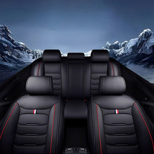 Load image into Gallery viewer, Universal Fit Faux Leather Car Seat Covers – 5-Piece Set, Waterproof, Easy Care for Most Vehicles