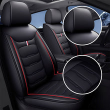 Load image into Gallery viewer, Universal Fit Faux Leather Car Seat Covers – 5-Piece Set, Waterproof, Easy Care for Most Vehicles