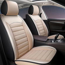 Load image into Gallery viewer, Breathable Linen Car Seat Covers – Universal 5-Seat Full Set for Cars, Trucks & SUVs