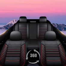 Load image into Gallery viewer, Universal 3D Car Seat Covers Full Set – 5-Piece Faux Leather, Waterproof & Breathable Design