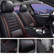 Load image into Gallery viewer, Universal 3D Car Seat Covers Full Set – 5-Piece Faux Leather, Waterproof & Breathable Design