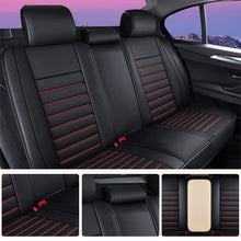 Load image into Gallery viewer, Universal 3D Car Seat Covers Full Set – 5-Piece Faux Leather, Waterproof & Breathable Design