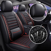 Load image into Gallery viewer, Universal 3D Car Seat Covers Full Set – 5-Piece Faux Leather, Waterproof & Breathable Design