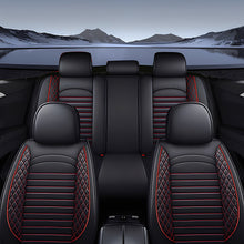 Load image into Gallery viewer, 5-Piece Car Seat Covers Full Set – Universal Faux Leather Cushions for Cars, SUVs & Trucks