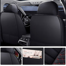 Load image into Gallery viewer, 5-Piece Car Seat Covers Full Set – Universal Faux Leather Cushions for Cars, SUVs & Trucks