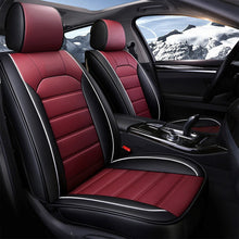 Load image into Gallery viewer, Universal Faux Leather Car Seat Covers – 5-Piece Waterproof Seat Protector Set for Cars, SUVs & Trucks