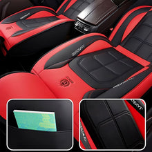 Load image into Gallery viewer, Waterproof Faux Leather Car Seat Covers – 5-Piece Universal Fit for Cars, SUVs & Trucks