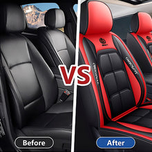 Load image into Gallery viewer, Waterproof Faux Leather Car Seat Covers – 5-Piece Universal Fit for Cars, SUVs & Trucks