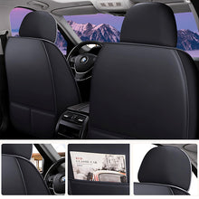 Load image into Gallery viewer, Universal Fit Car Seat Covers Full Set – Waterproof Scratch-Resistant Faux Leather for Cars & Pickups