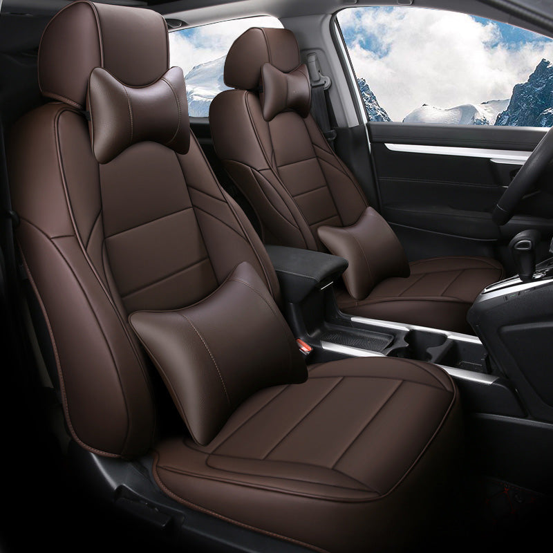 Custom Leather Car Seat Cover Full Set Special For Honda CRV(2012-2026)