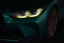 Load image into Gallery viewer, Laser Style Headlights for BMW 4 Series G22 G23 G26 M3 M4 (2021 - Present) Assembly Upgrade, Amber DRL