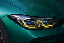 Load image into Gallery viewer, Laser Style Headlights for BMW 4 Series G22 G23 G26 M3 M4 (2021 - Present) Assembly Upgrade, Amber DRL