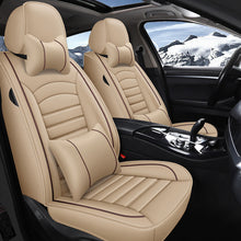 Load image into Gallery viewer, Amancarport Universal Leather Car Seat Covers – 5-Seat Full Set, Waterproof &amp; Luxurious Fit for Most Vehicles