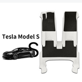 Special for Tesla Model S 360° Aviation Soft Package Full Wrap All-Weather Leather Floor Mat