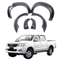 Load image into Gallery viewer, Fender Flares for 2005–20121 Toyota Hilux Revo – Front &amp; Rear, 6-Piece Set