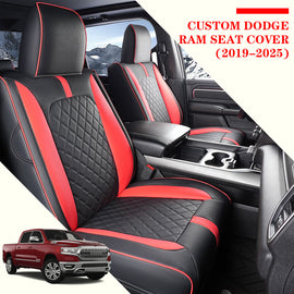 Luxury All-inclusive Car Seat Covers Full Set Custom For Dodge Ram  Compatible with Ram 1500(2019-2025)