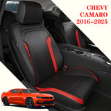 Custom Fit Seat Covers for Chevy Camaro Coupe (LT/LS/RS/SS)(2016-2025) – Full Set, Waterproof Faux Leather