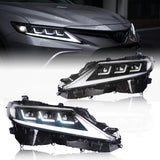 LED Headlights for Toyota Camry (2018–2023, 8th Gen) – Start-Up Animation & Projector Lens