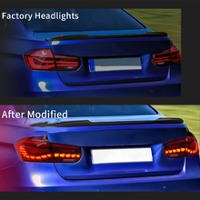 Load image into Gallery viewer, Suitable for BMW 3 Series/M3 (2013-2018, F30/F35) LED Dragon Scale Tail Light Assembly