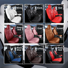 Load image into Gallery viewer, All-Inclusive Custom Tesla Model 3/Highland/Y Nappa Leather Car Seat Covers Full Set