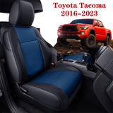 Custom Luxury Leather Car Seat Covers for Toyota Tacoma Crew Cab (2016-2023)