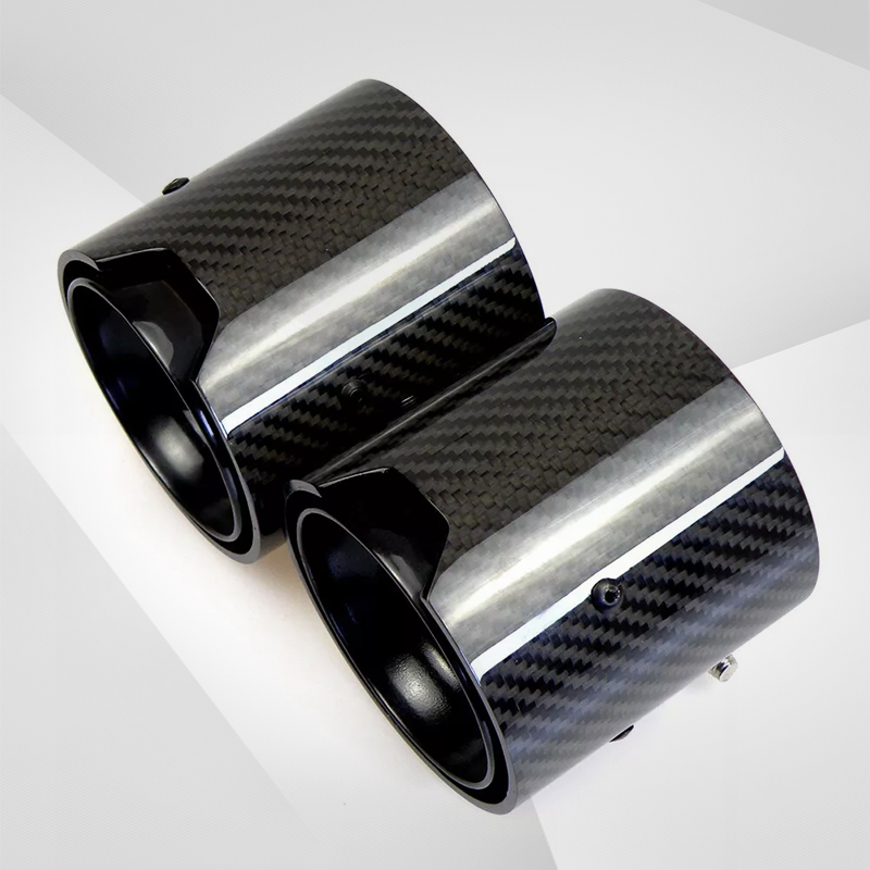 Suitable for BMW 3/4 Series M3/M4 (G80/G82) Carbon Fiber Exhaust Pipe Short Version