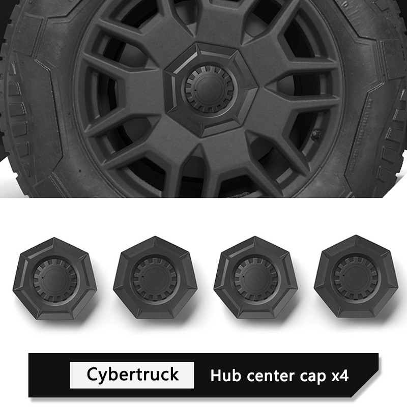 Suitable For Tesla Cybertruck Wheel Cover Protection Modification Accessories 4 Pack