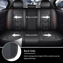 Load image into Gallery viewer, Universal Car Seat Covers – Waterproof Faux Leather, Full Set for 5-Seat Cars &amp; SUVs