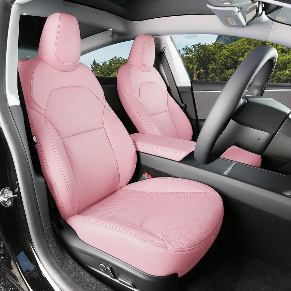 Custom Nappa Leather Seat Covers for Tesla Model 3/Y (Highland/Juniper 2016-2026)