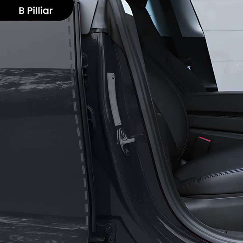 Car Door Seal Kit: Sound-Insulating Rubber for Tesla and Other Popular Models