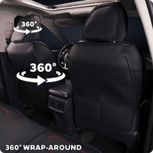 Load image into Gallery viewer, Amancarport® Universal Faux Leather Car Seat Covers – 5-Piece Waterproof Set for SUVs, Sedans &amp; Trucks