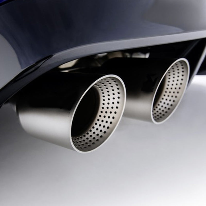 4 Inch Stainless Steel Exhaust Tip Matte Silver or Black Honeycomb Design Universal Bolt-On