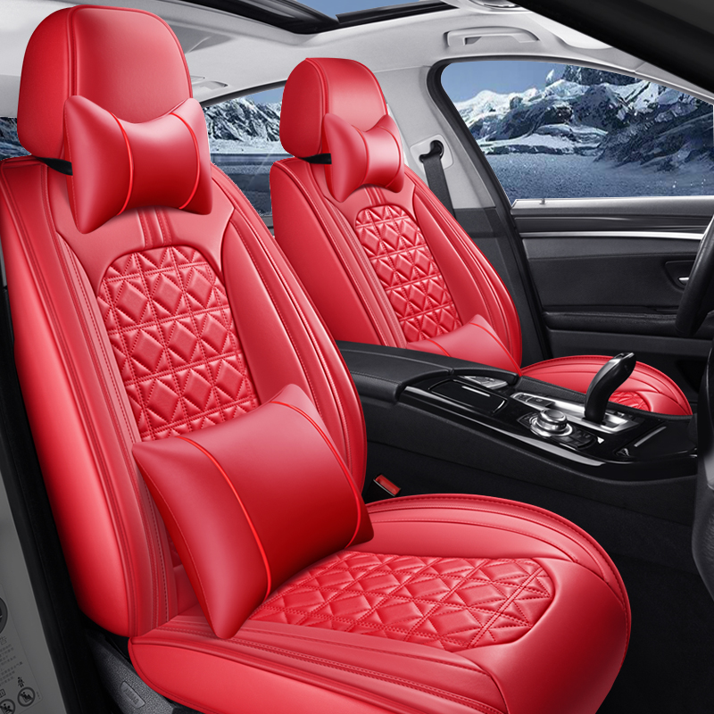 Universal Car Seat Covers Made Of Luxury Leather