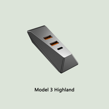 Load image into Gallery viewer, Car Docking Station Efficient Glove Box USB Adapter for Model 3/Y/Cybertruck