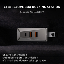 Load image into Gallery viewer, Car Docking Station Efficient Glove Box USB Adapter for Model 3/Y/Cybertruck