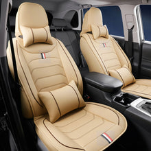 Load image into Gallery viewer, Universal Faux Leather Car Seat Covers 5-Piece Set – Waterproof, Easy Install, Fit SUV, Sedan &amp; Truck