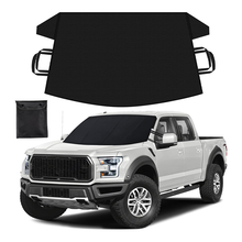 Load image into Gallery viewer, Windshield Cover for Ice and Snow | Heavy Duty 600D Oxford Fabric | Windshield Protector for Cars, SUVs, Trucks | Secure Fit Waterproof Frost Cover